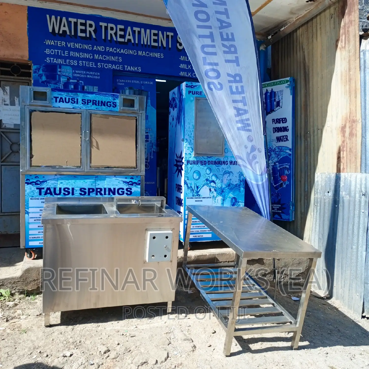 Water ATM / Water Vending Station / Cabinet Style