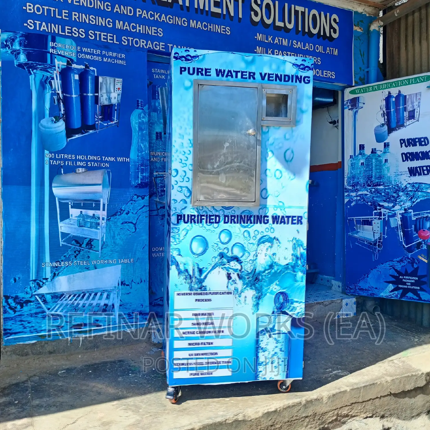 Water ATM / Water Vending Station / Cabinet Style