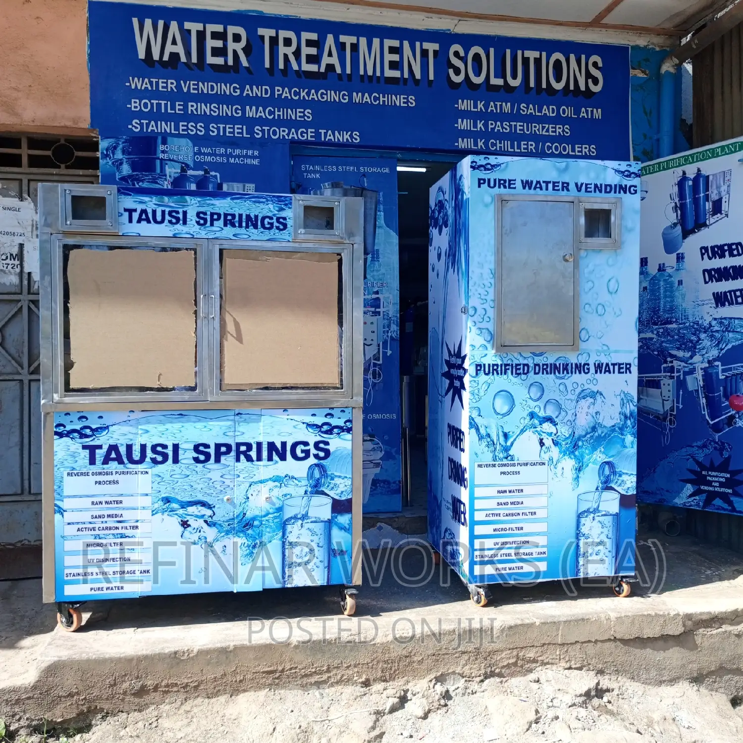 Water ATM / Water Vending Station / Cabinet Style
