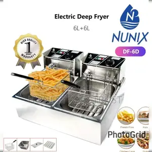 Nunix Double Deep Frier