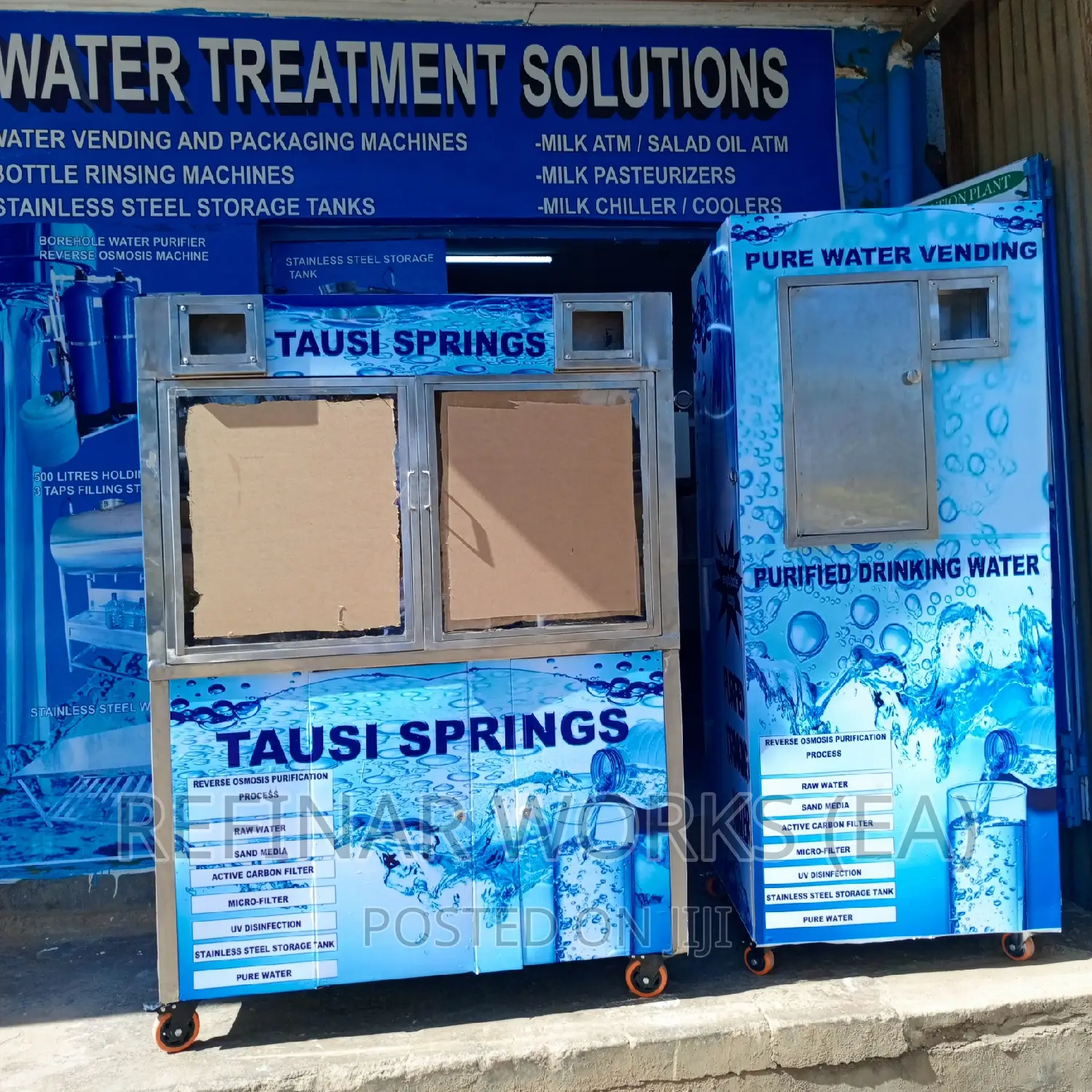 Water ATM/Vending Business Machine Programmable