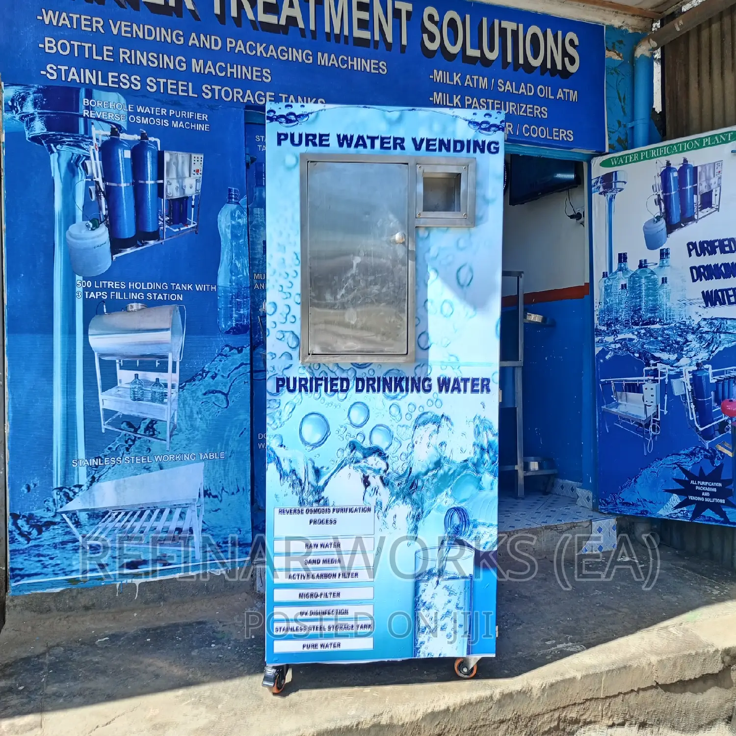 Water ATM/Vending Business Machine Programmable