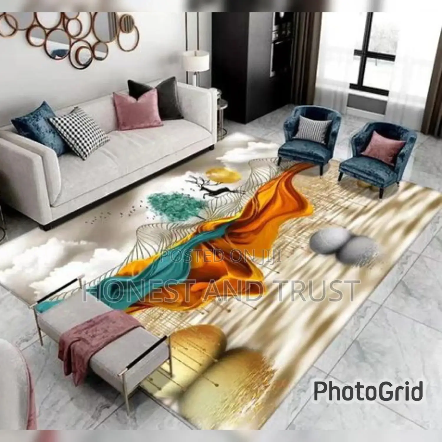 Beautiful 3 D Carpet