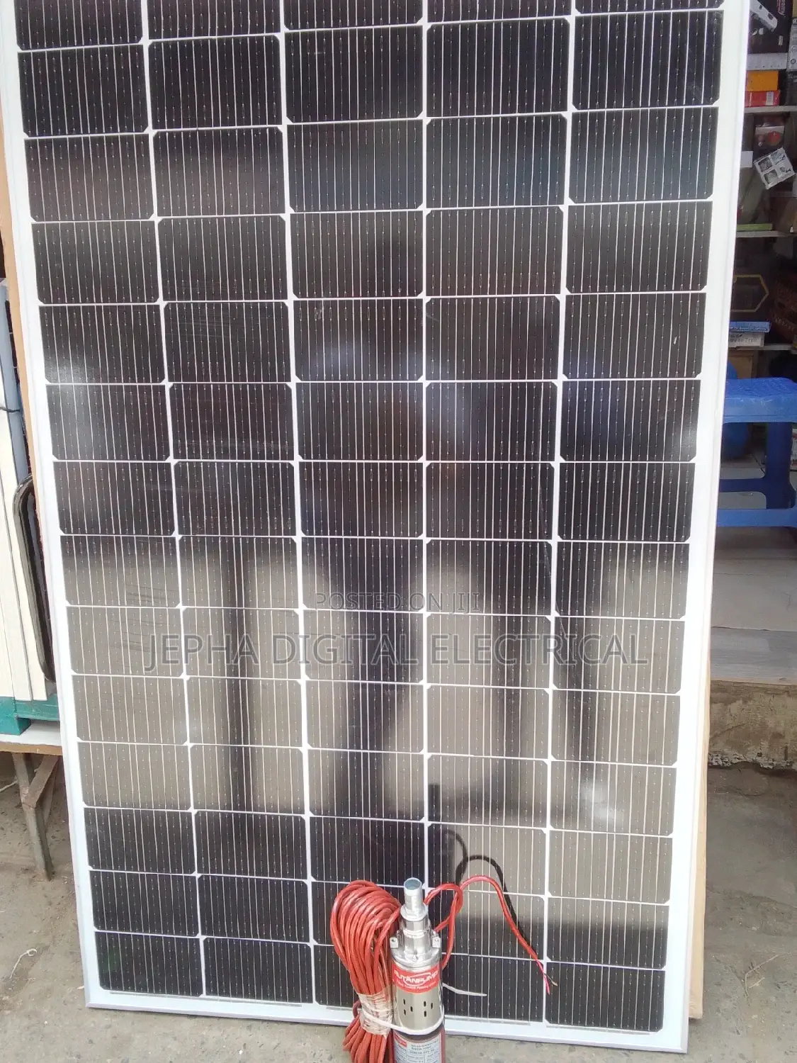 Full Kit Solar Submersible Pump 50metres
