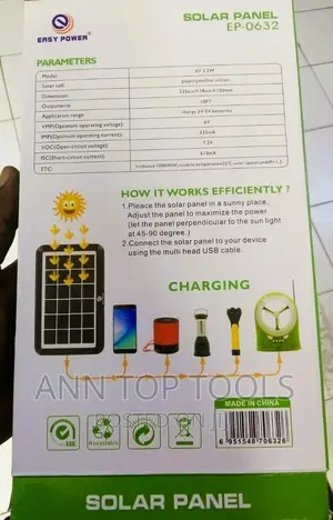 Solar Panel for Charging Phone Direct