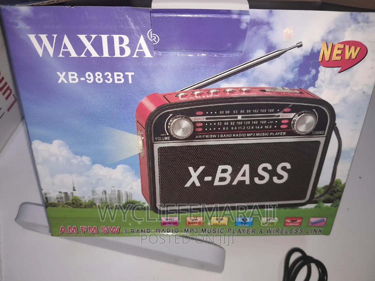 Medium Portable Rechargeable Fm Radio