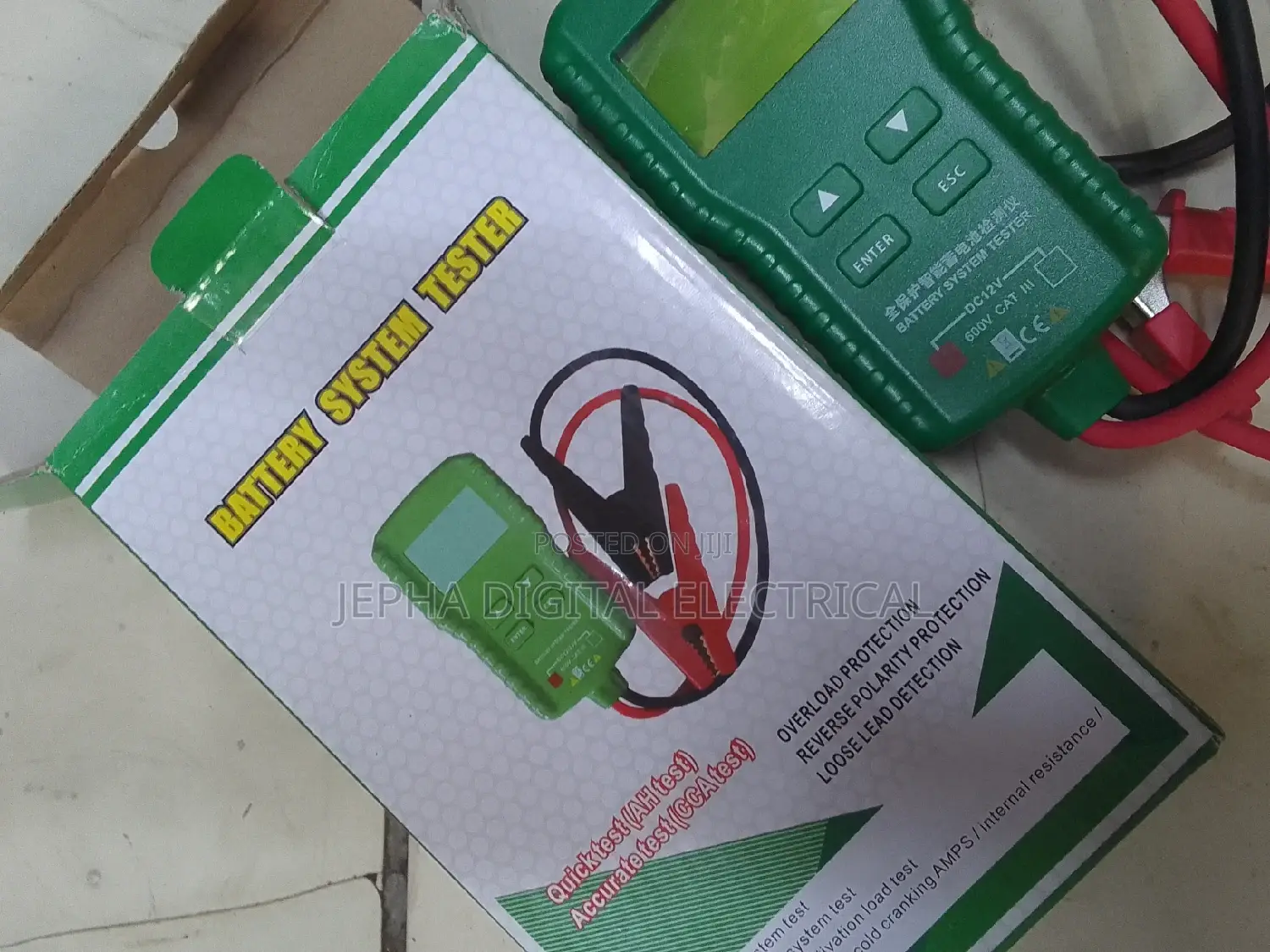 Portable Battery Tester