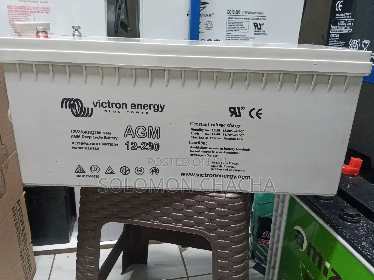 Victron 200ah 12v Back Up Battery