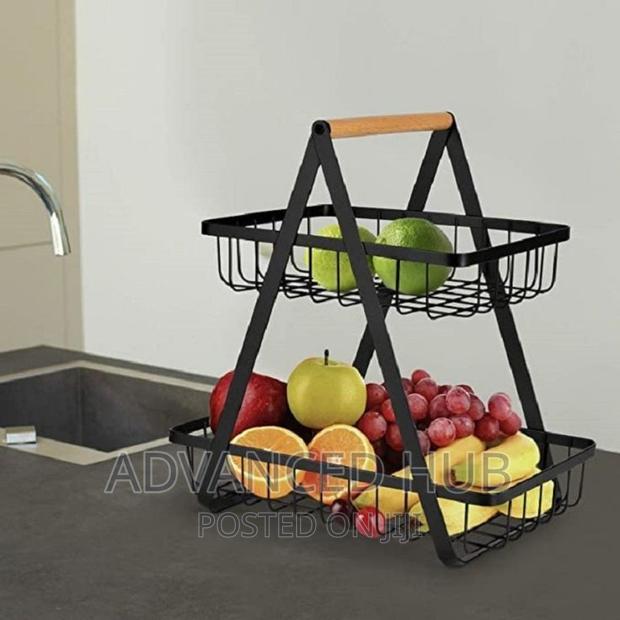 2 Tier Metallic Fruit Rack - thumbnail 4