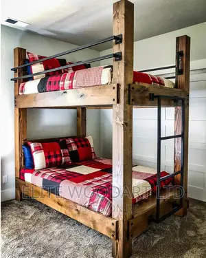 4x6 Up Down Rustic Decker Bed