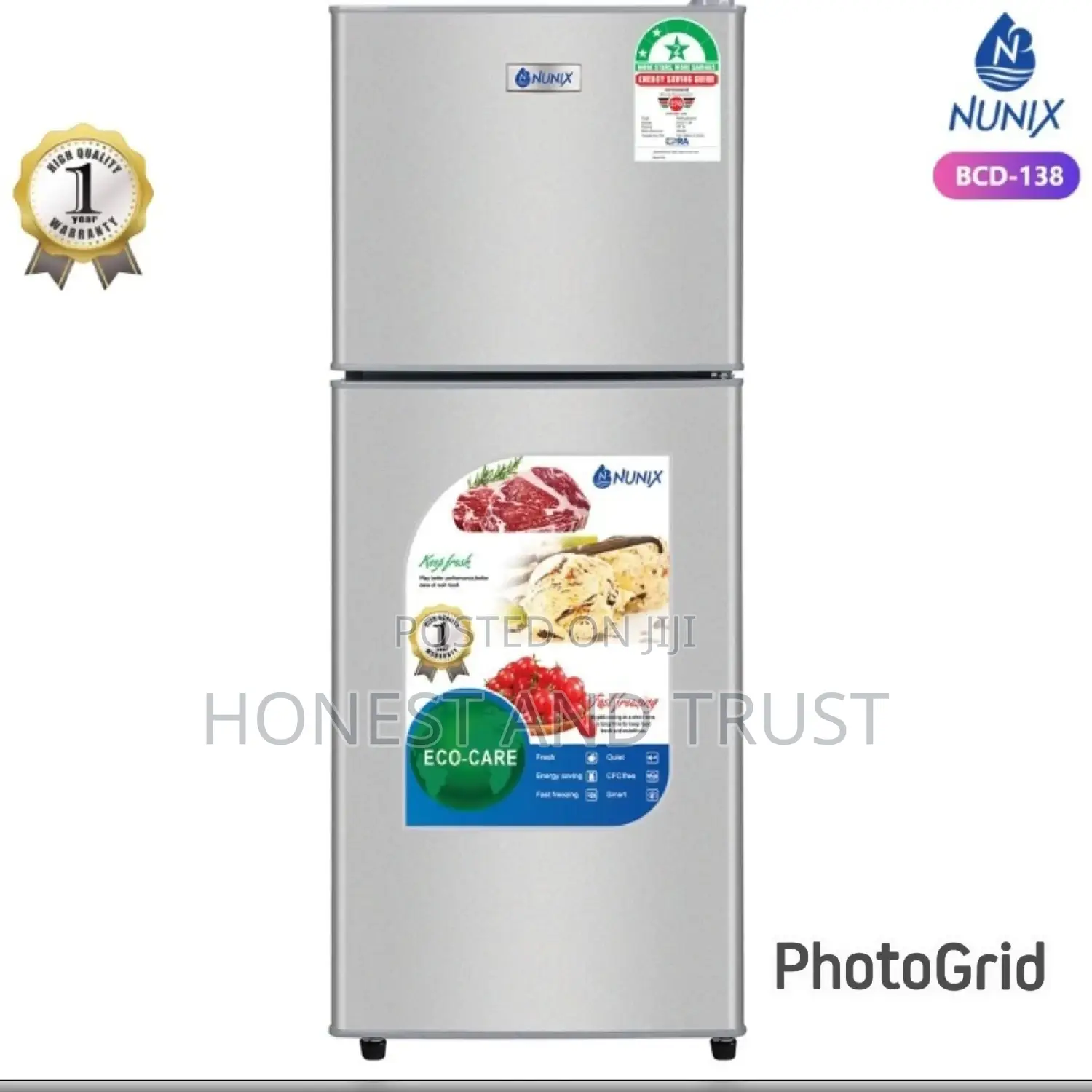 138 Litre Nunix Fridge