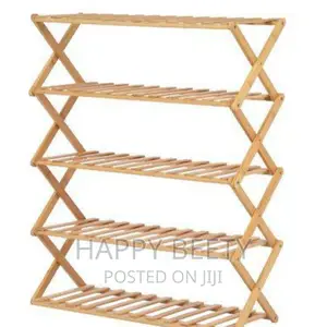 Bamboo Shoe Rack