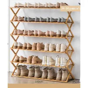 Bamboo Shoe Rack