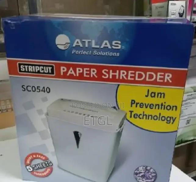 Stripcut Paper Shredder Sc0540/Atlas Shredder Sc0540 5sheets