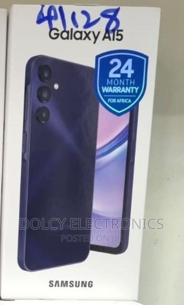 New Samsung Galaxy A15 128 GB Black - thumbnail 2