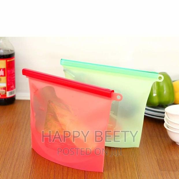 Reusable Silicone Fridge Bags - main view