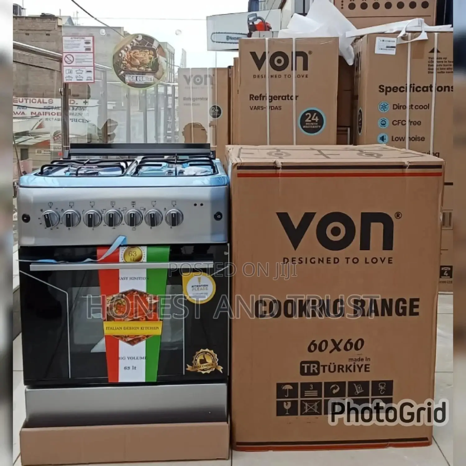 Von 60 by 60 Cooker