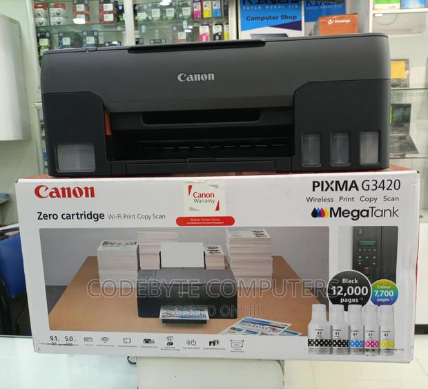 Canon Pixma G3420 All in One Wireless Color Printer