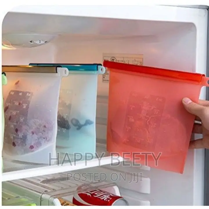 Reusable Silicone Fridge Bags