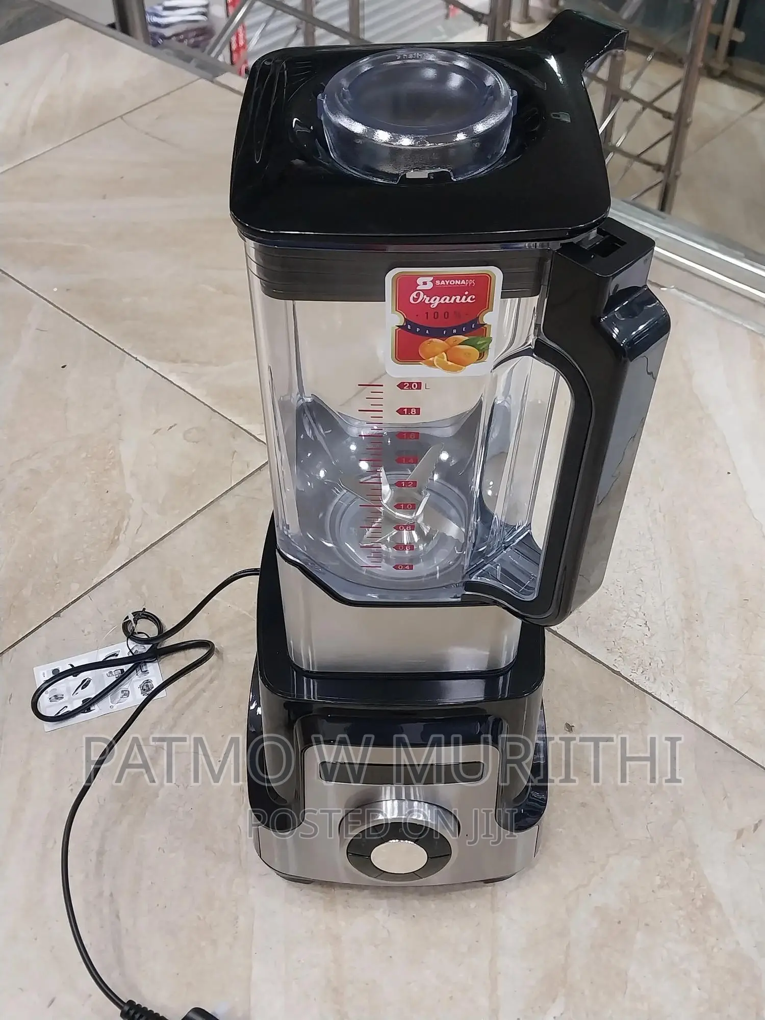 Blender-Sayona Heavy Duty Blender 3L 2000W