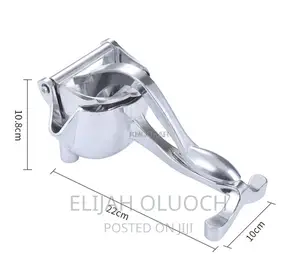Heavy High Metallic Manual Juicer