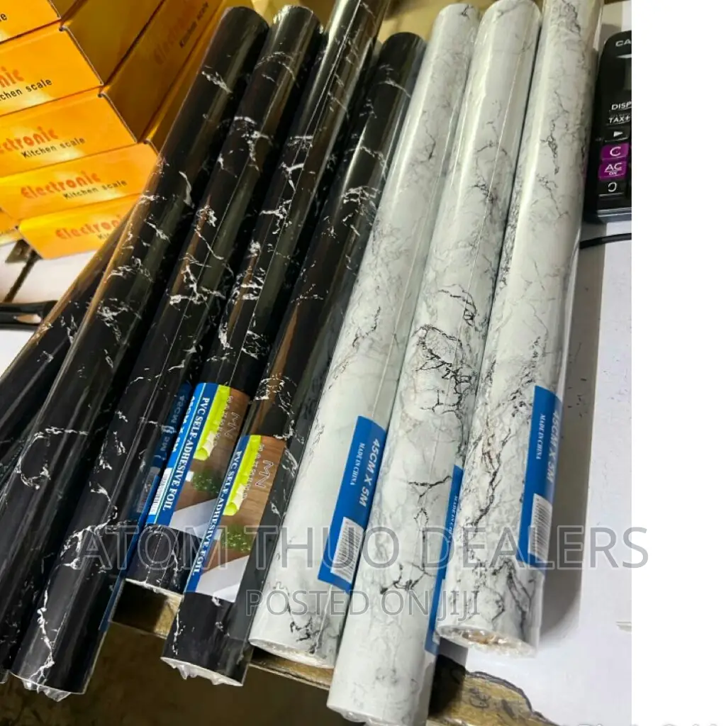 PVC Self Adhesive Foil 45cm by 5 Metres.