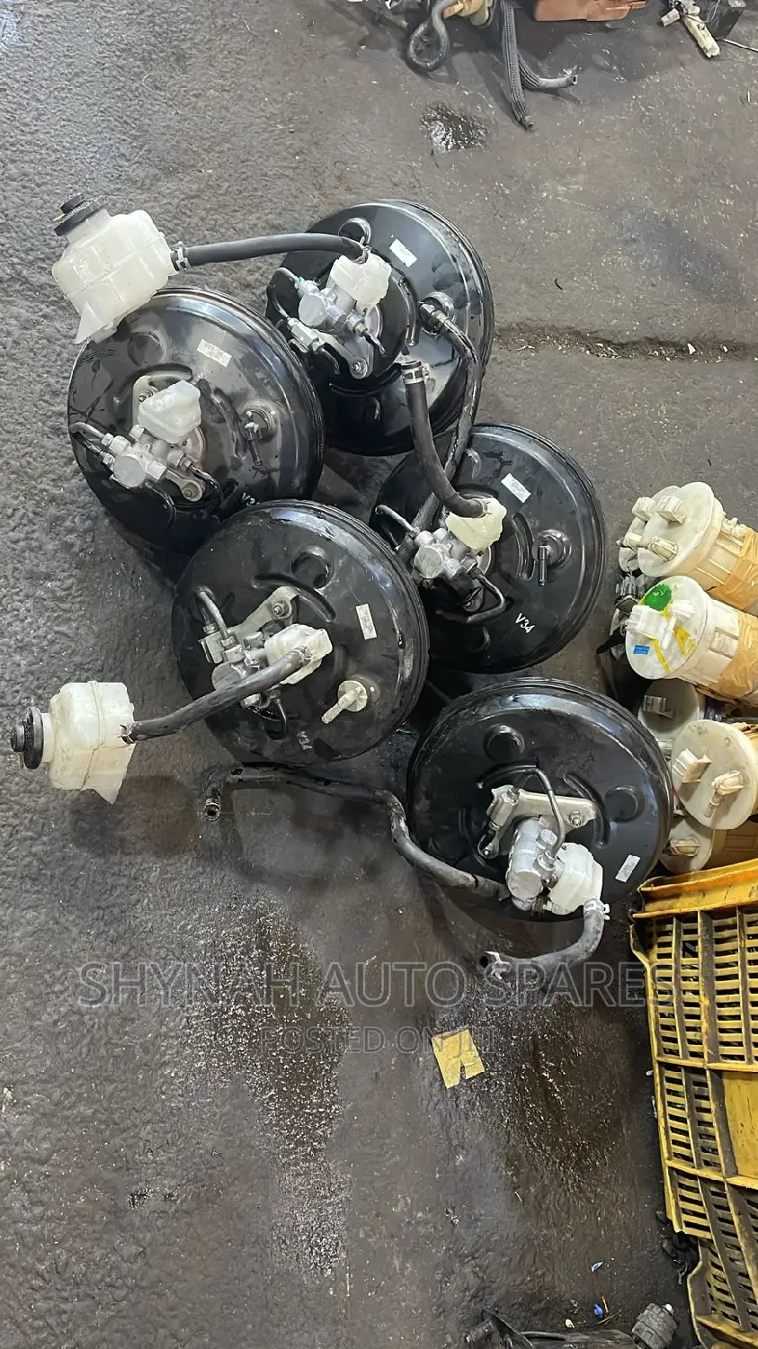 Toyota Harrier New Model Brake Master Cylinder and Booster