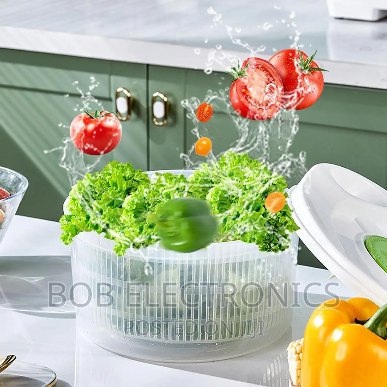 Salad Spinner With Slicer