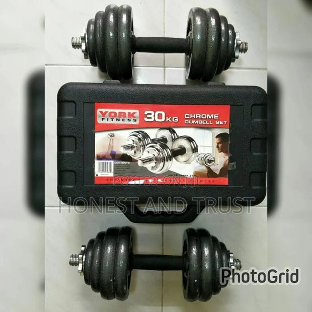 20 Kg Dumbell Chrome - main view