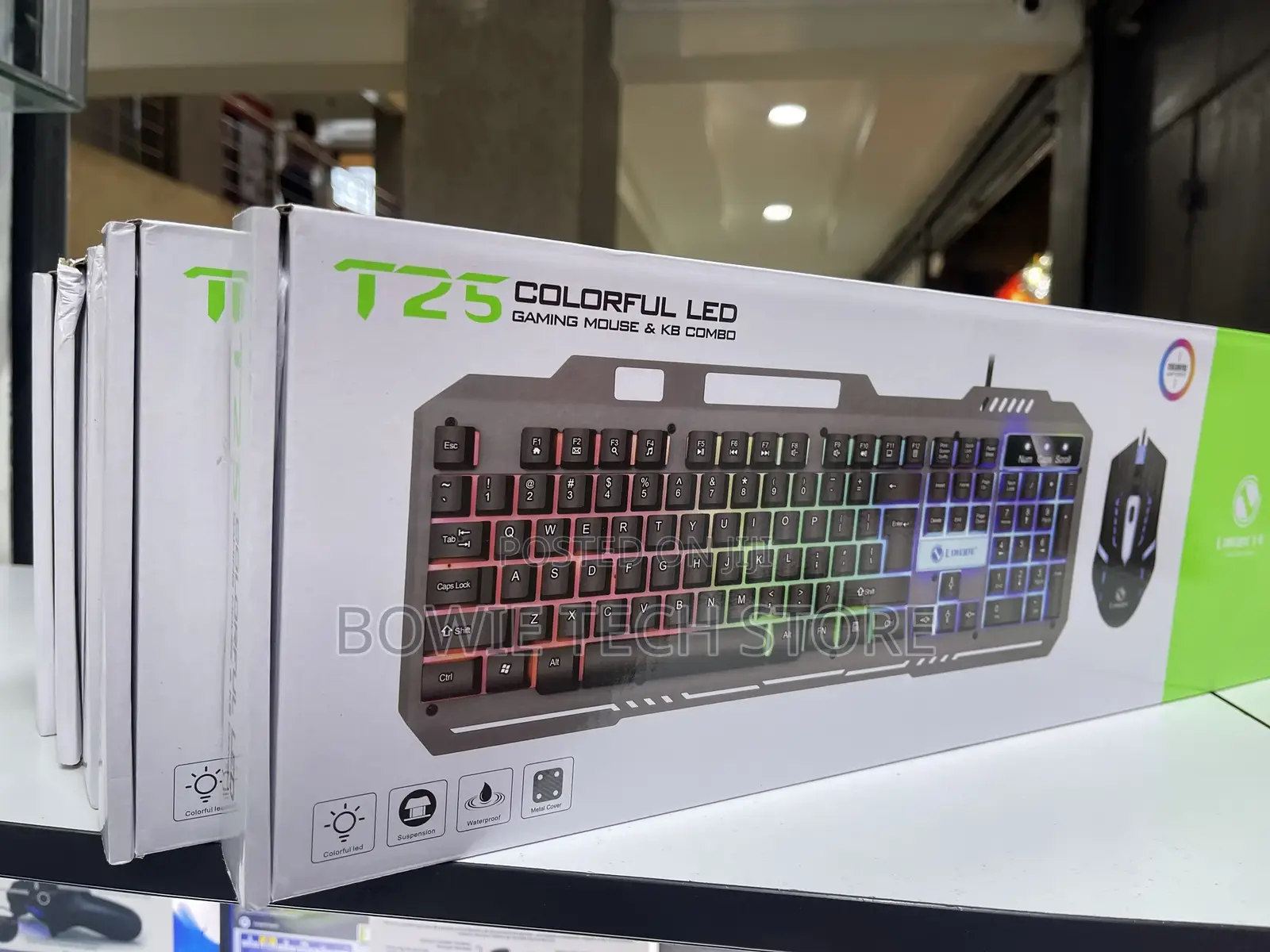 Gaming Keyboards and Mouse Combo Backlight
