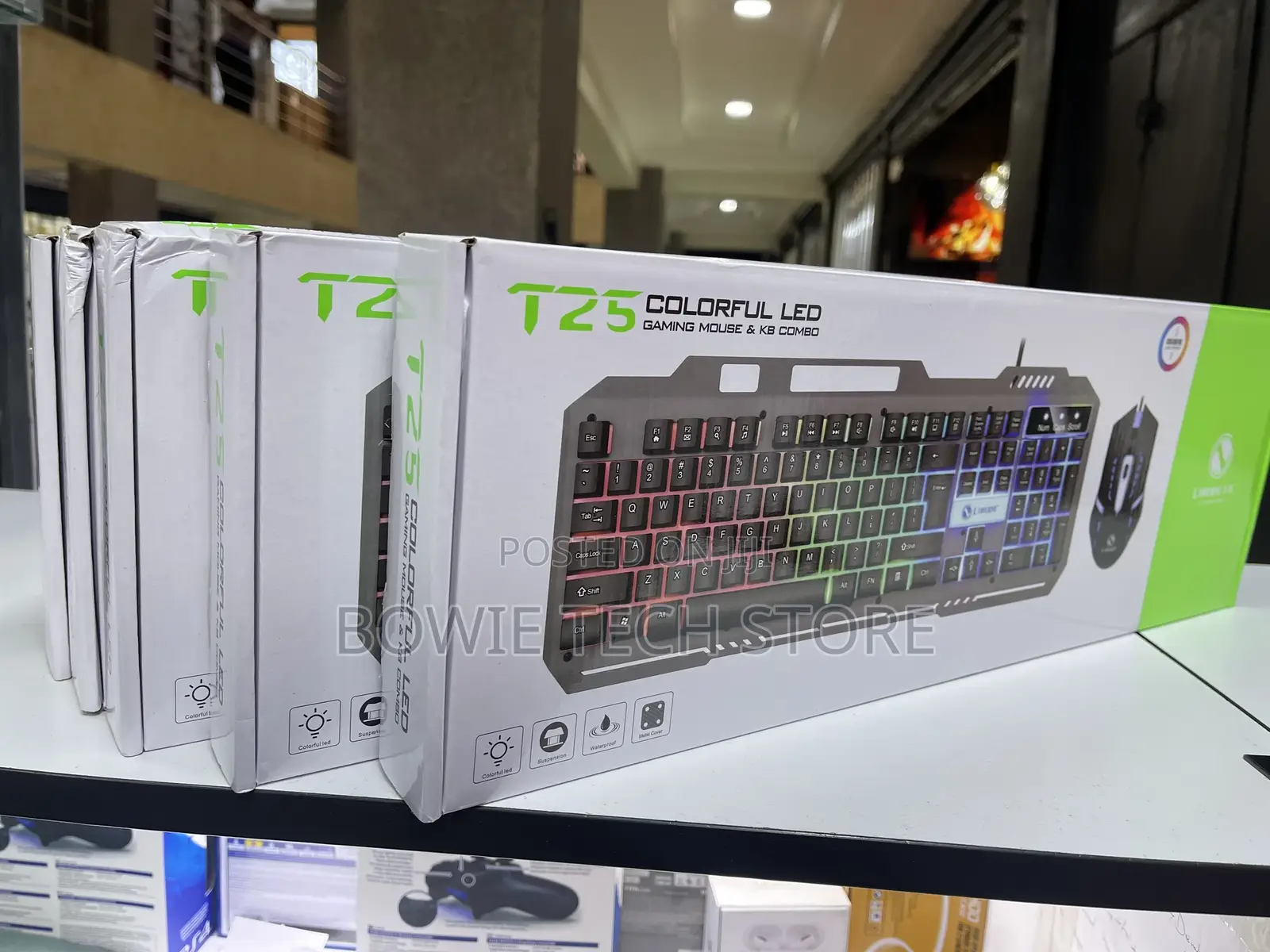 Gaming Keyboards and Mouse Combo Backlight