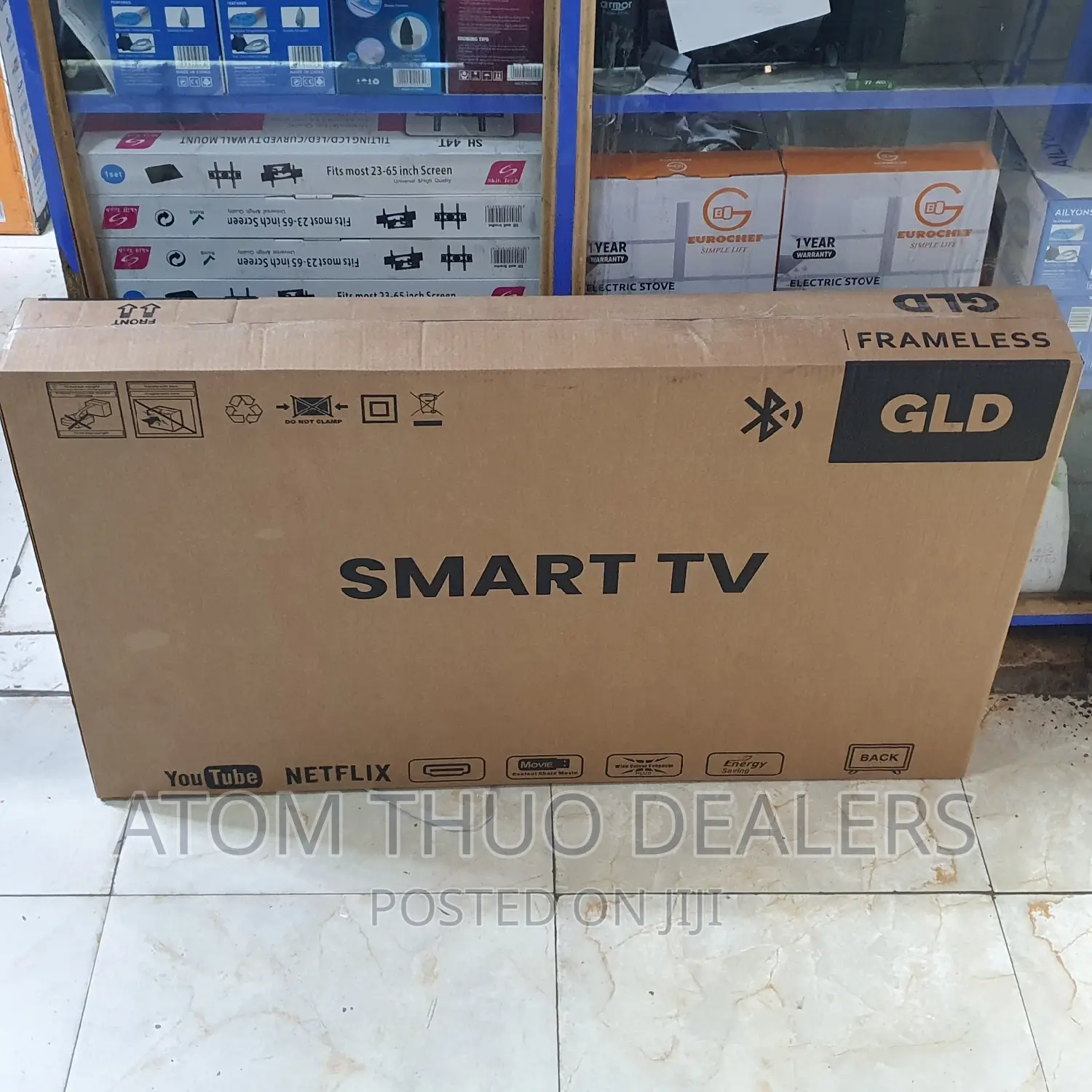GLD 43 Inches Flameless Bluetooth TV 