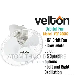 Velton Orbit 16 Inches Fan -VOF-40602