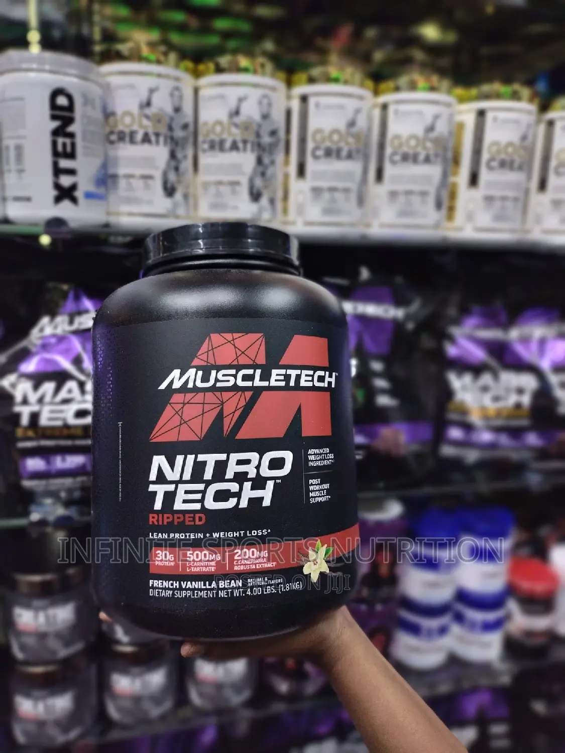 Nitro Tech Ripped 4lbs (1.8kgs)