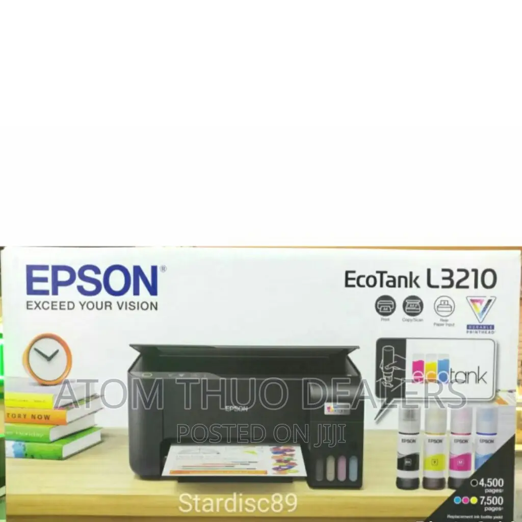 Epson L3210 Ecotank A4 Printer All in One Injet Printer