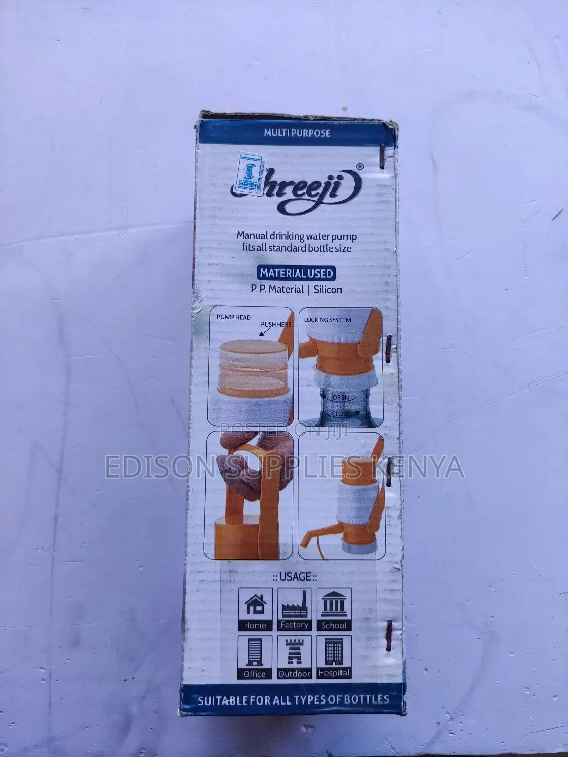 Shreeji Manual Water Dispenser Pump Dispenser Heavy Duty