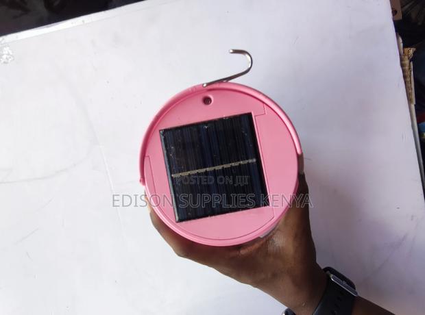 Emergency Light Rechargeable Portable Solar Light With USB - thumbnail 2