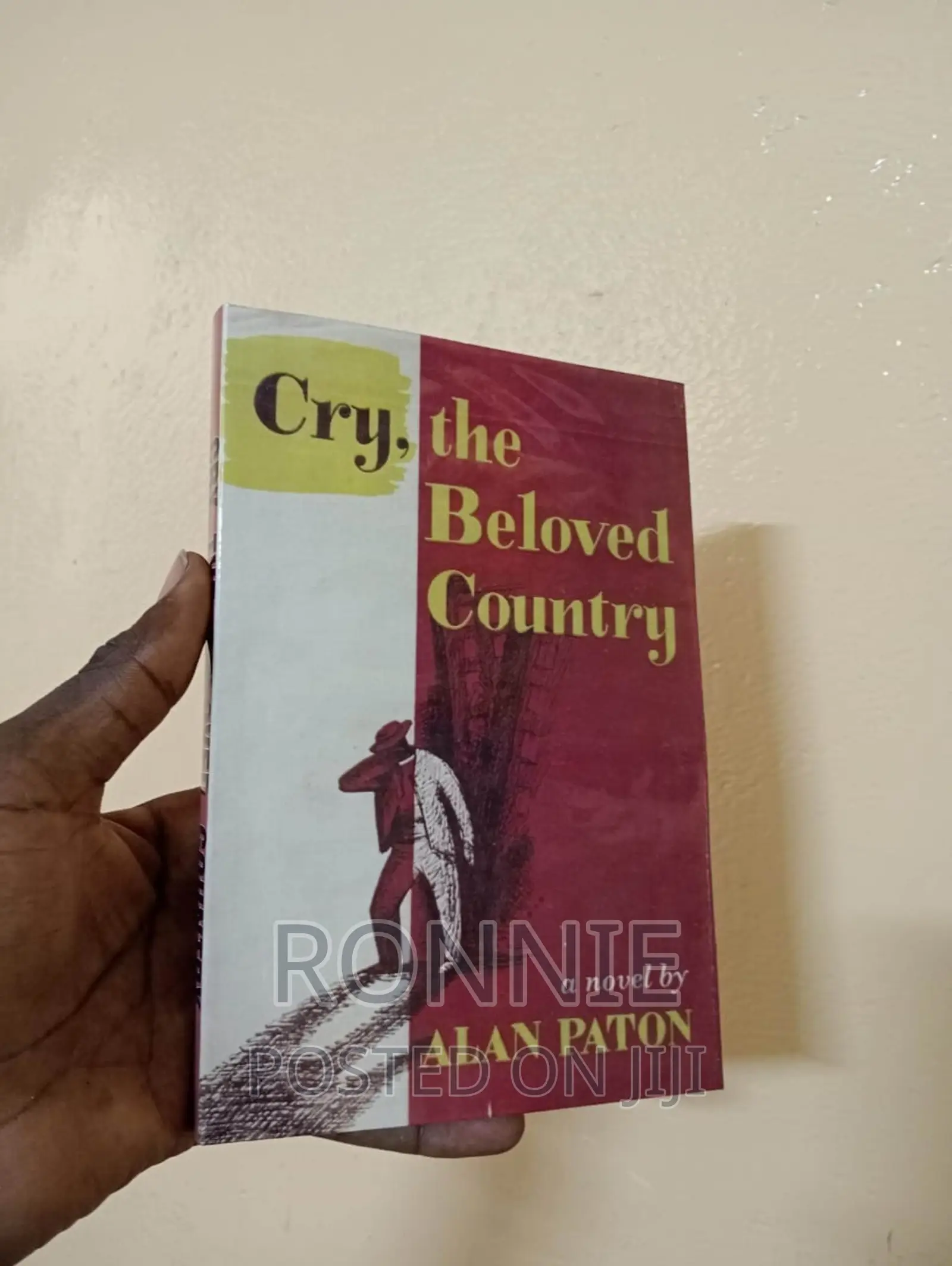 Cry, the Beloved Country Novel by Alan Paton