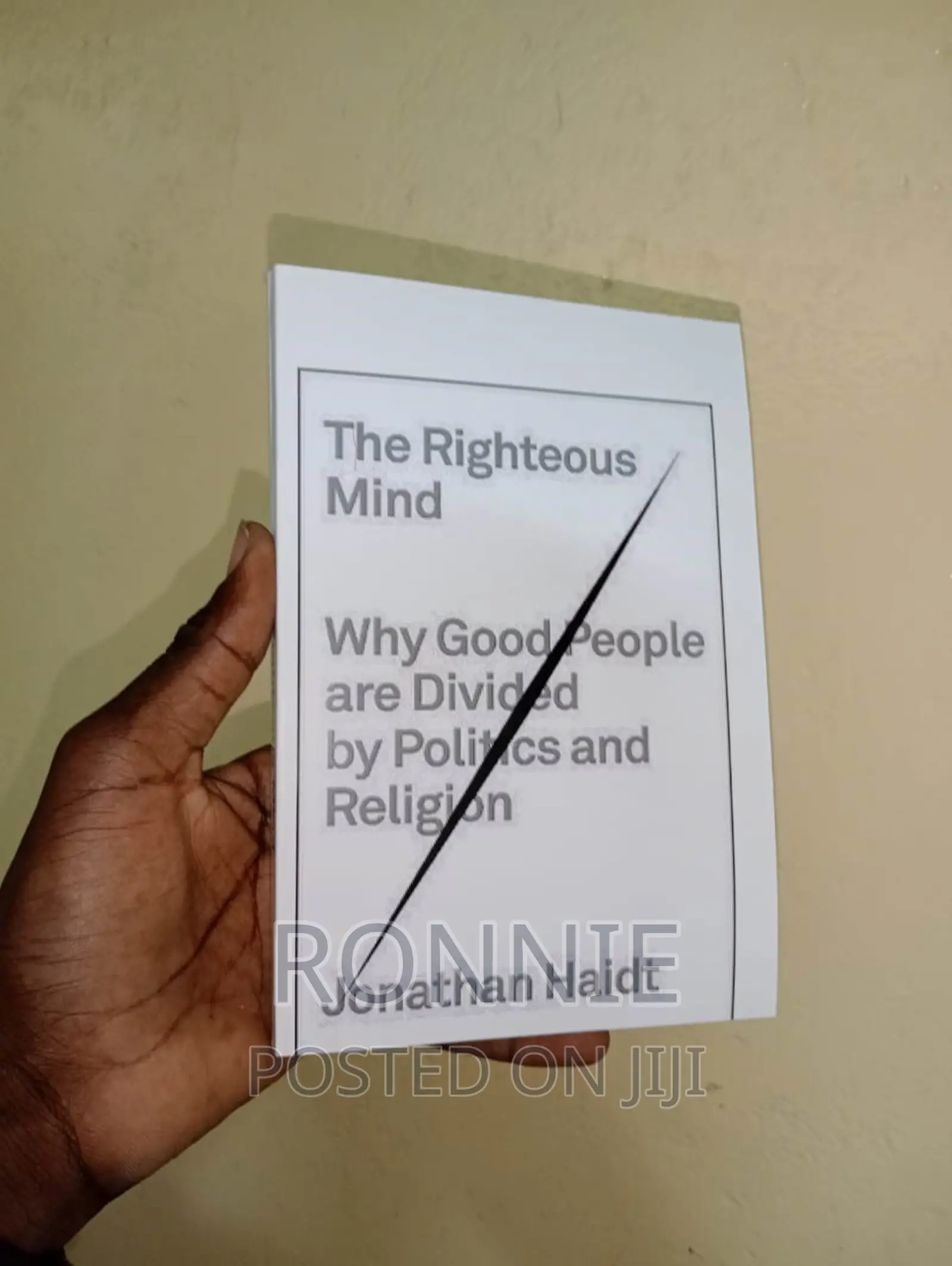 The Righteous Mind by Jonathan Haidt