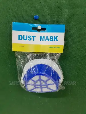Blue-white Dust Face Mask