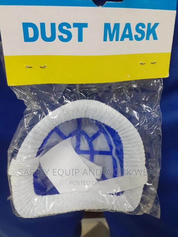 Dust Mask- Triangle Blue Mask - main view