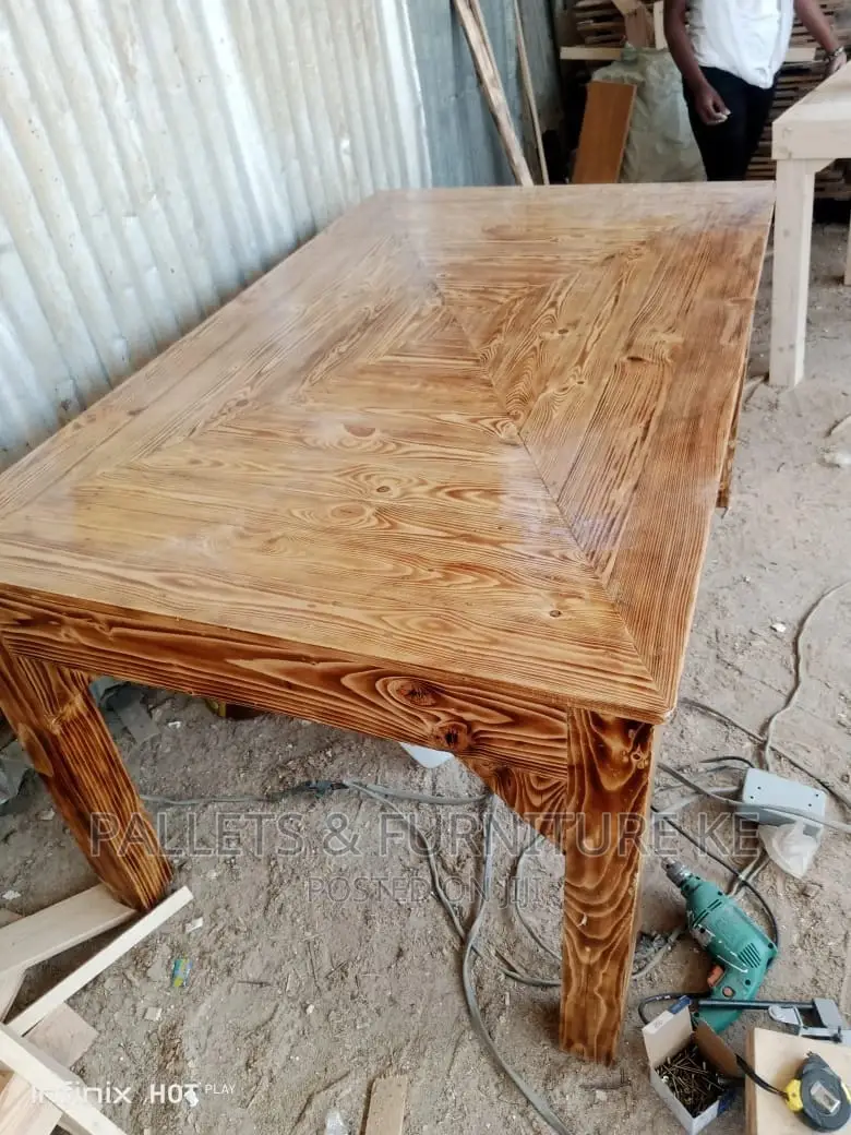 Sky Pinewood Dining Table