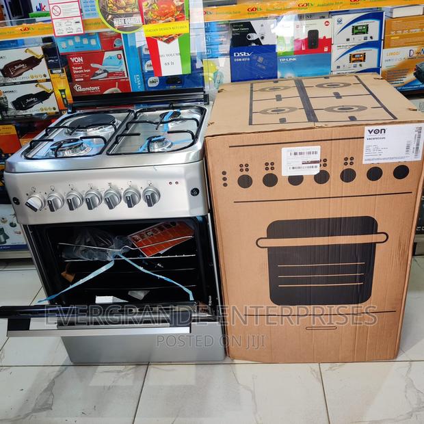 Von Standing Cooker 3 +1 Electric Oven 60x60 Cm