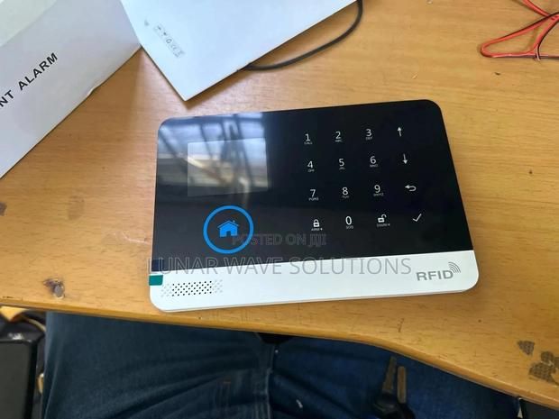 Smart Wired Security Alarm System With GSM - main view