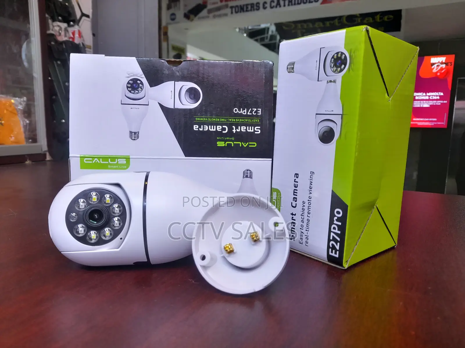 360° Rotating Bulb Camera (Home Security)