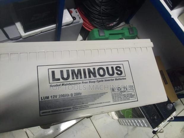 Luminous 200ah 12V Heavy Duty Battery