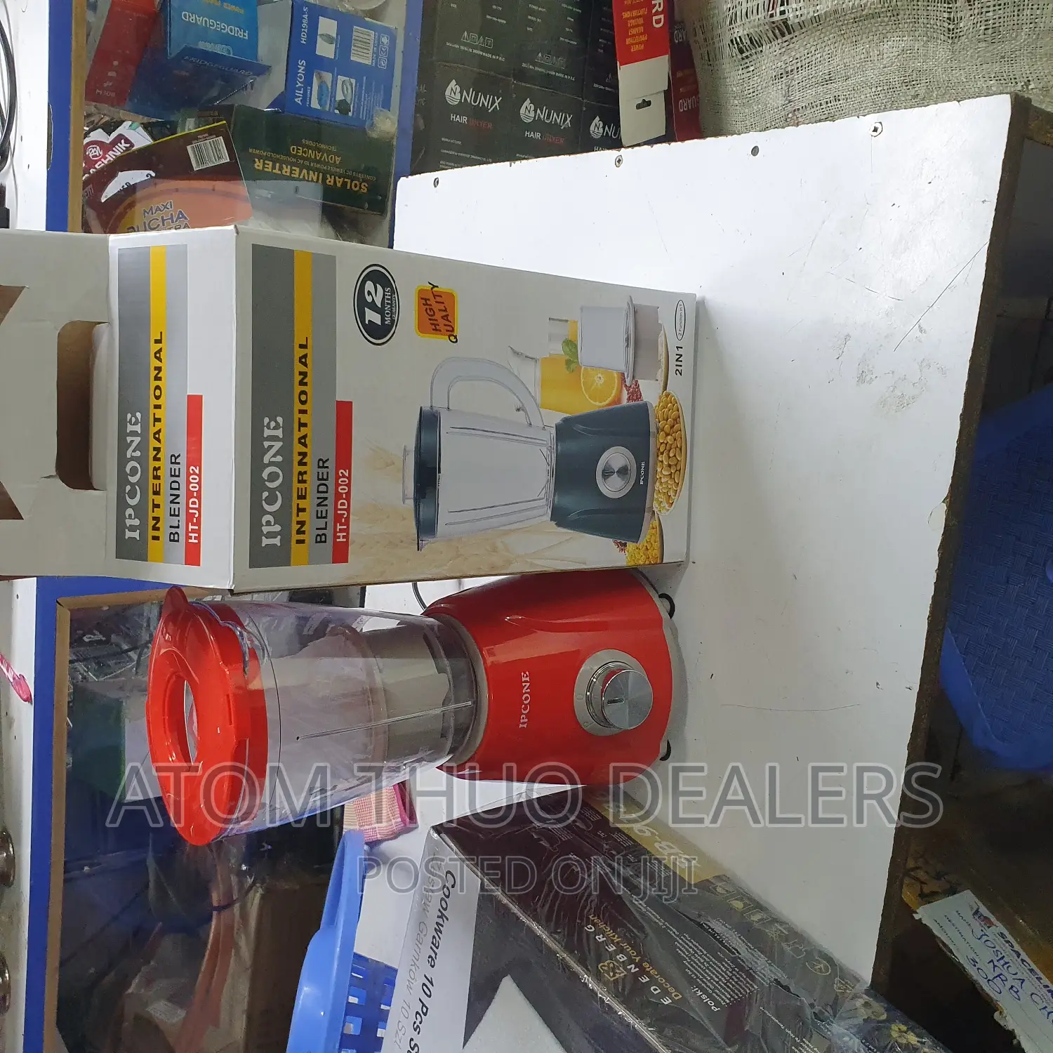 Ipcone 2 in 1 Blender With Grinder and Blender