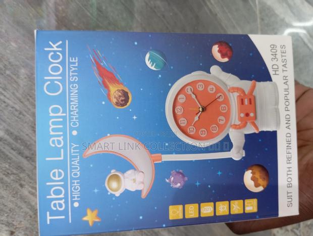 Table Lamp Clock
