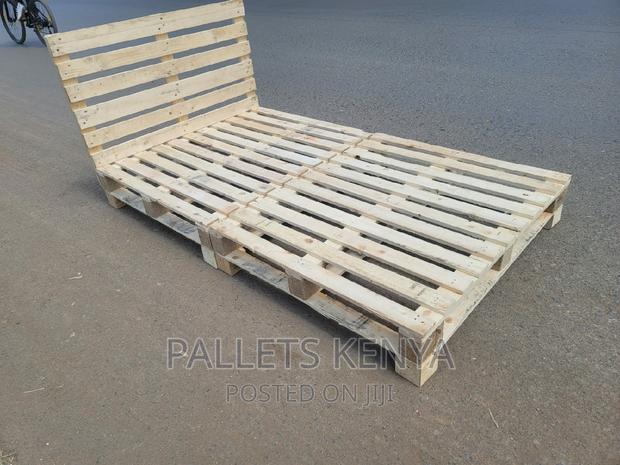 4×6pallet Bed- 4*6 Slightly Raised Bed Frame. (Fd05) - thumbnail 2