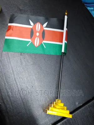 Table Top Kenyan Flag